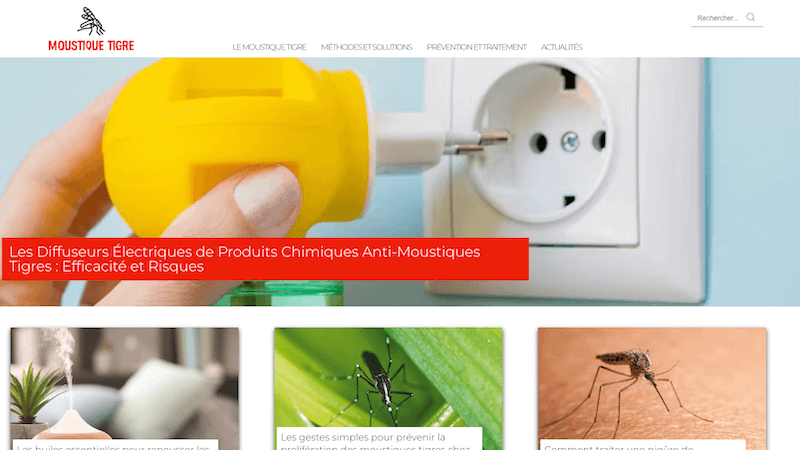 site moustique tigre